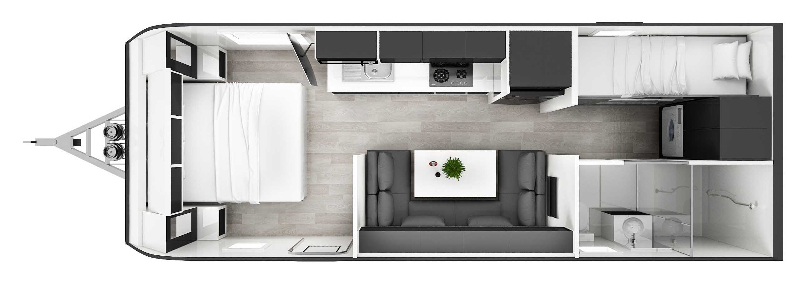 Windsor Genesis 220MD Floorplan